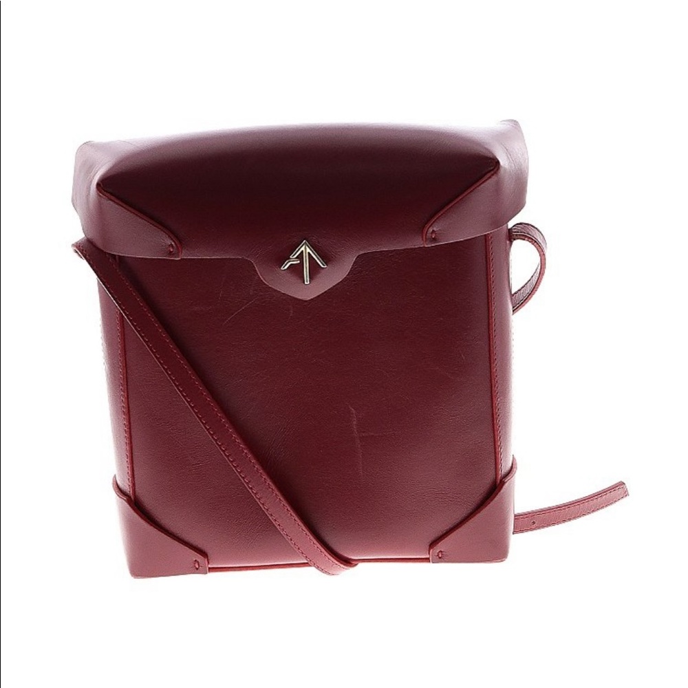 Manu Atelier Prinstine leather Crossbody bag
